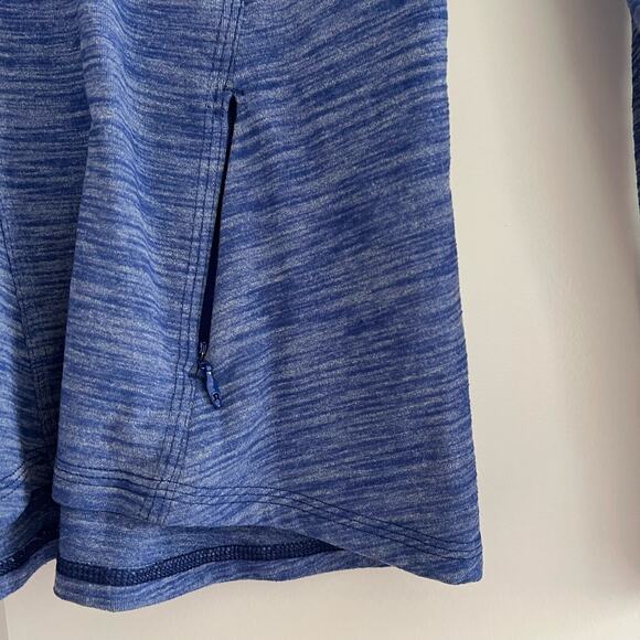 LuluLemon Women's Athletic Quarterzip Heathered Blue‎ Size 2 - Picture 3 of 10